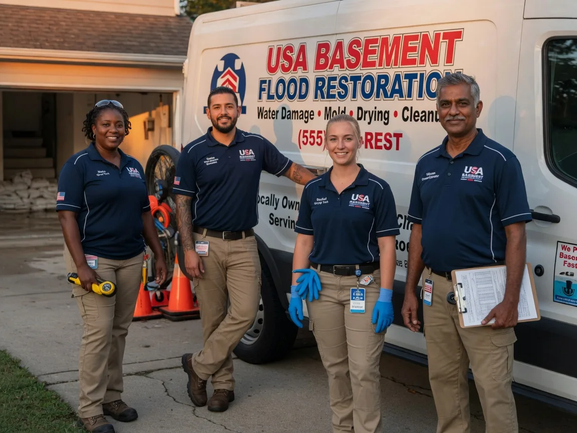 Basement Flood Cleanup company in Higgins, TX